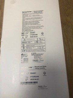 DS4001 VACUUM RINSE TUBING CASSETTE